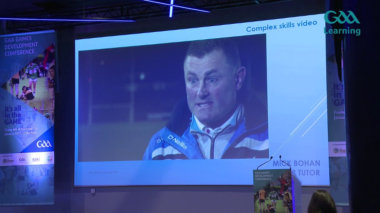 GAA Games Development Conference 2017 -  Mick Bohan