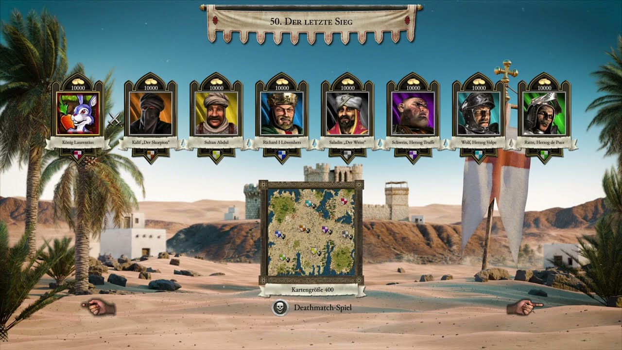 Mission 50: Der letzte Sieg | Kreuzzugsmarsch | Stronghold Crusader: DE (Gameplay)