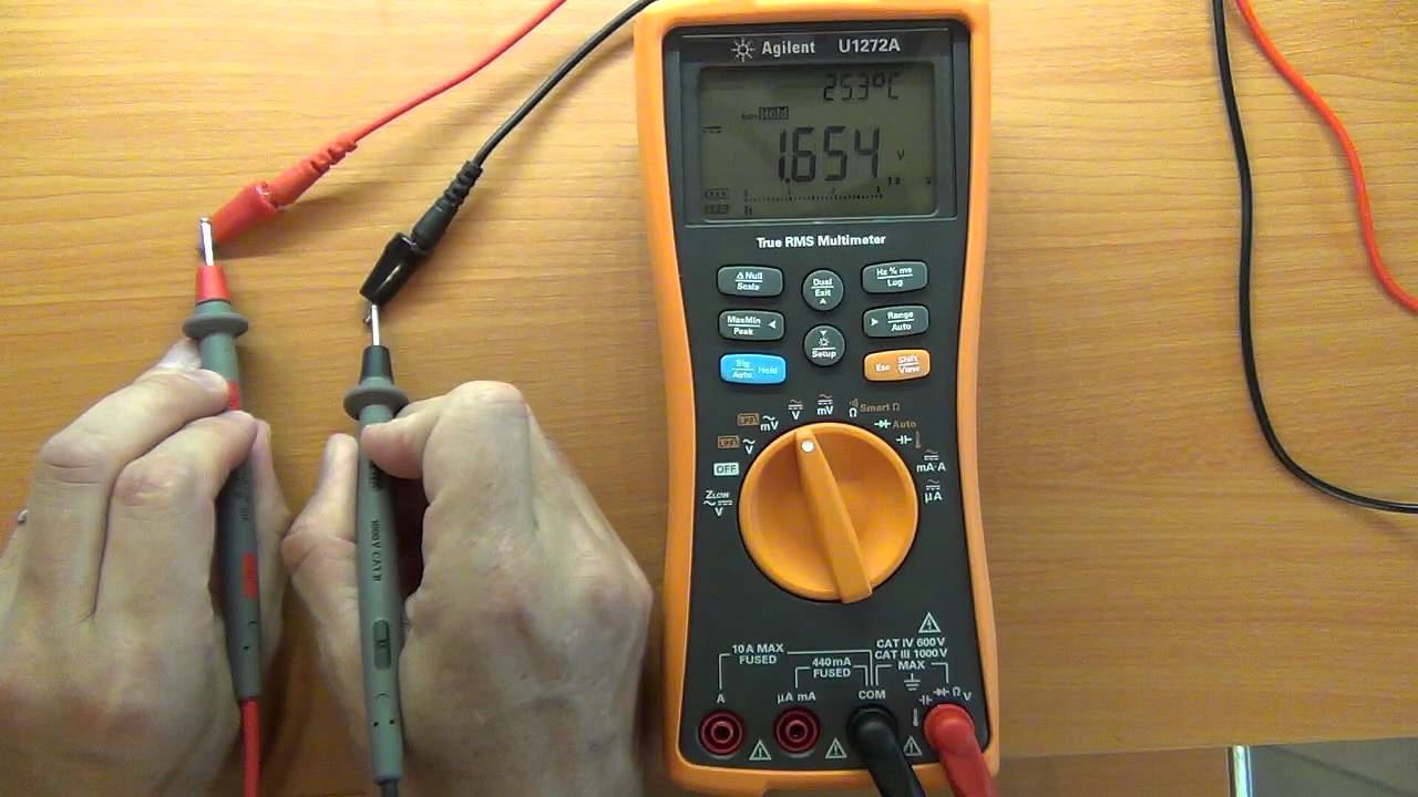Multimeter review / buyers guide: Agilent U1272A data logging multimeter