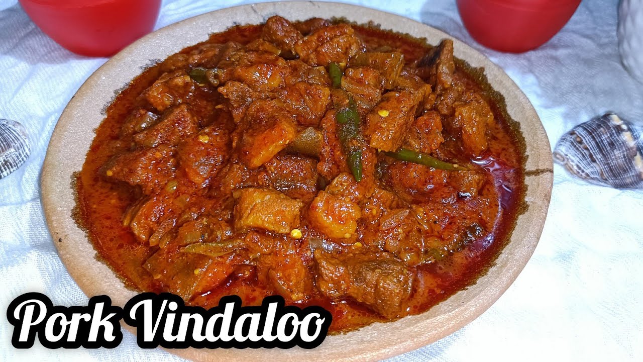 Goan Pork Vindaloo | goan style pork recipe | vindalho | how to make pork Vindaloo | 