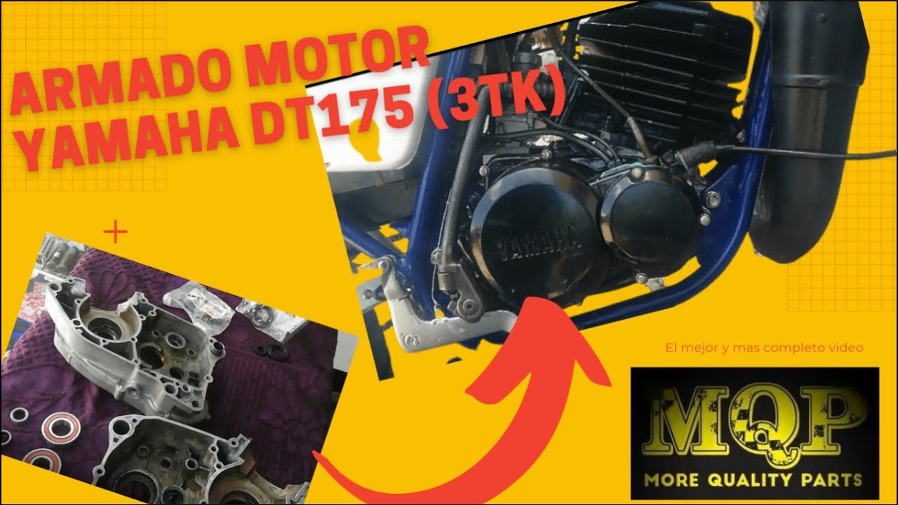 Como Armar Motor Yamaha DT 175 3TK