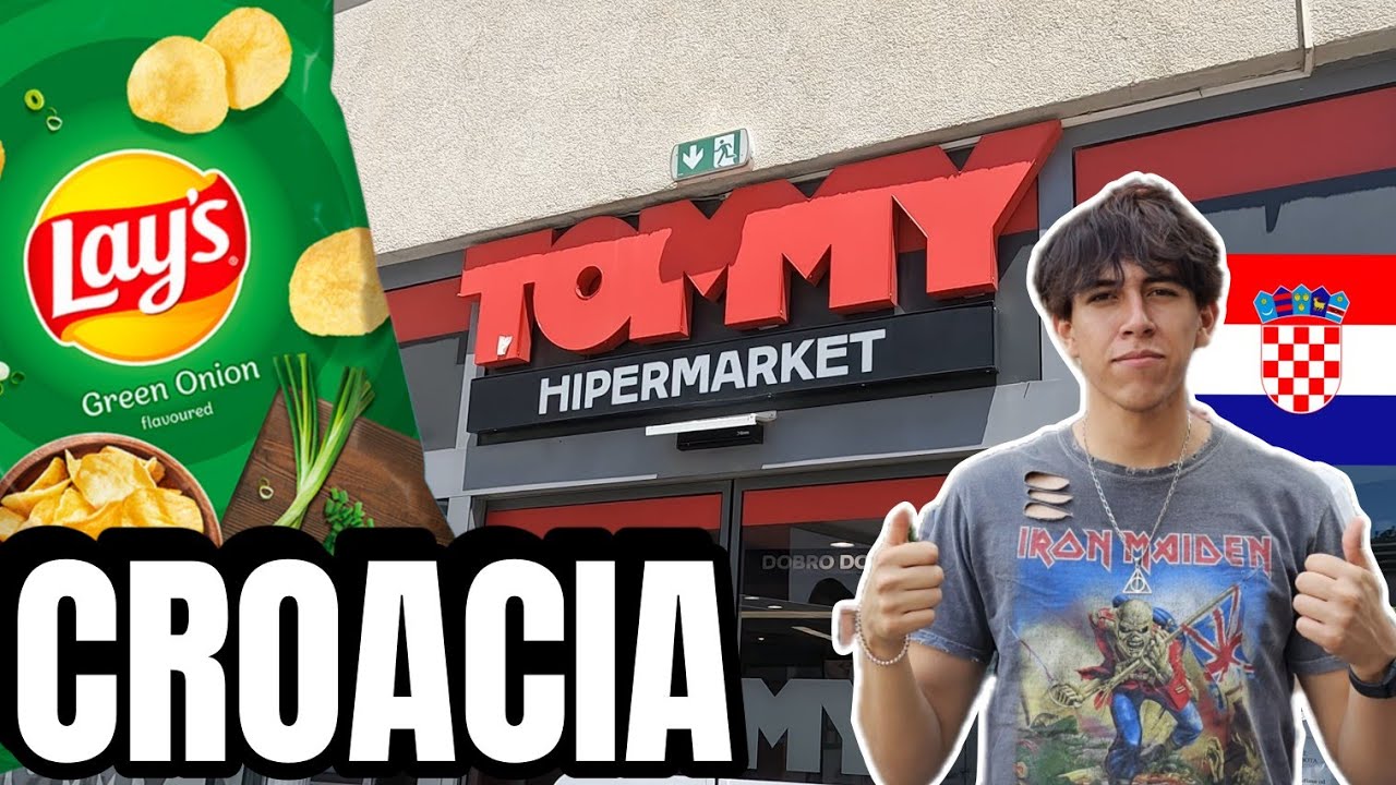 Visité un SUPERMERCADO en CROACIA  y esto fue lo que encontré!