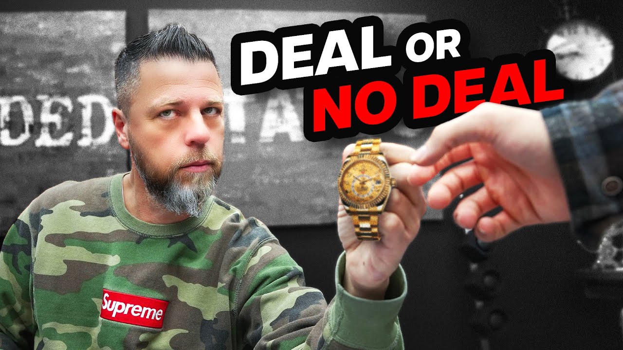 Deal or No Deal - New Guy Negotiates His First Watch Sale!