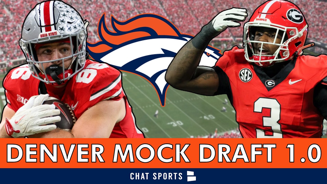 Denver Broncos MOCK DRAFT After NFL Free Agency | Broncos Draft Rumors
