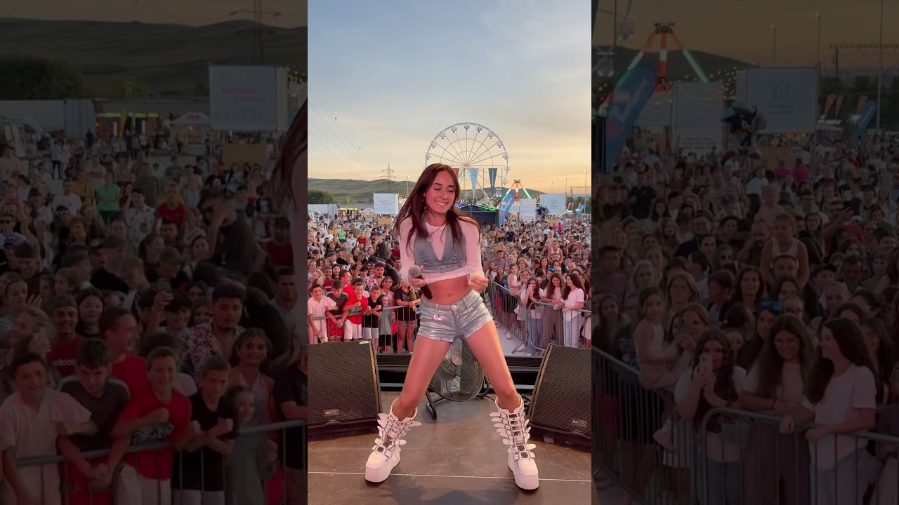 Dancing with 2000 people at the concert | Andra Gogan #ApahidaFestival