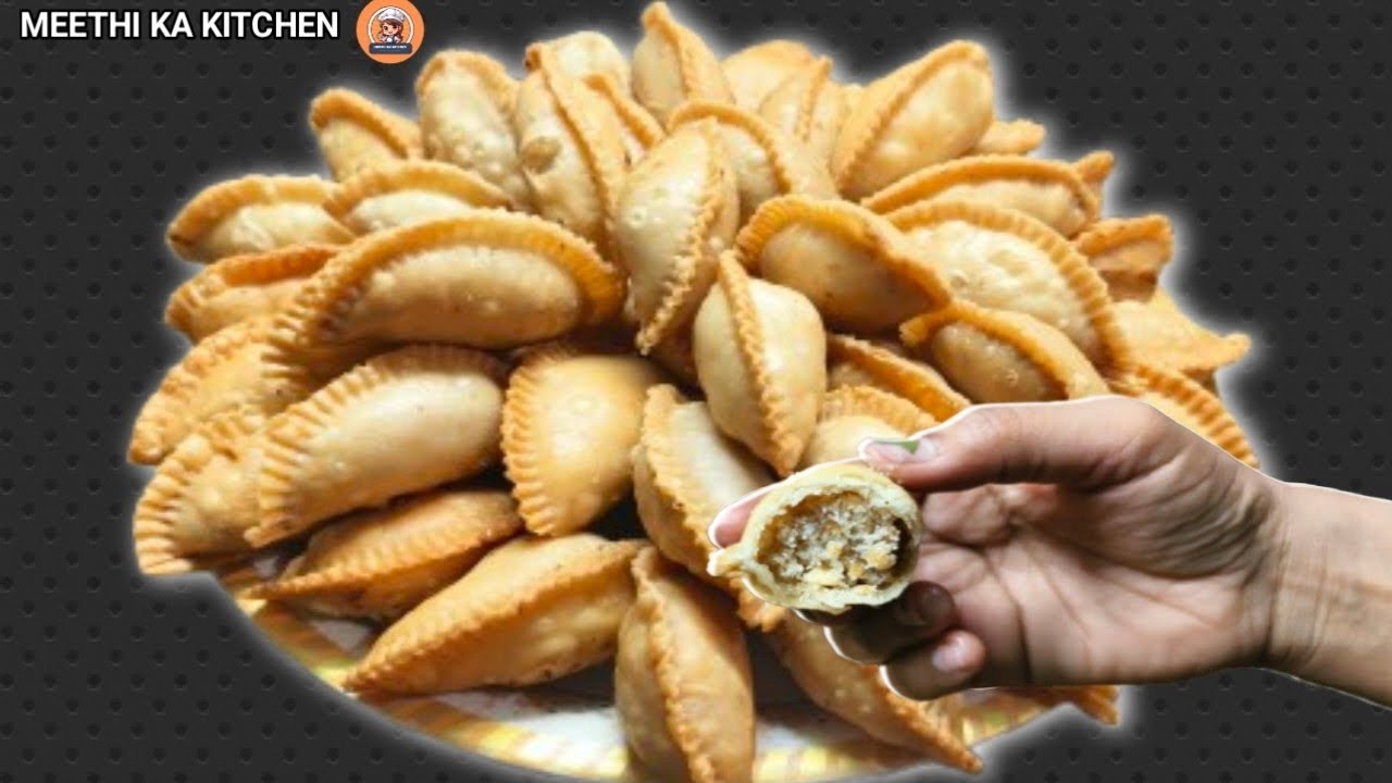 Holi Special Gujiya Recipe | Mava Gujiya Recipe | How To Make Gujiya - 100% गारंटी खस्ता बनेगी। 