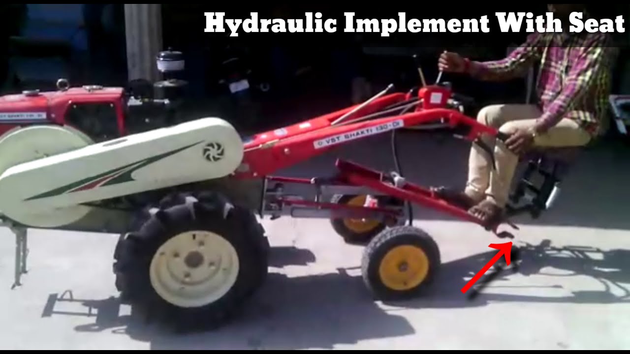 Power Tiller With Hydraulic Implements And Seating Arrangement || All New Attachment With Seat