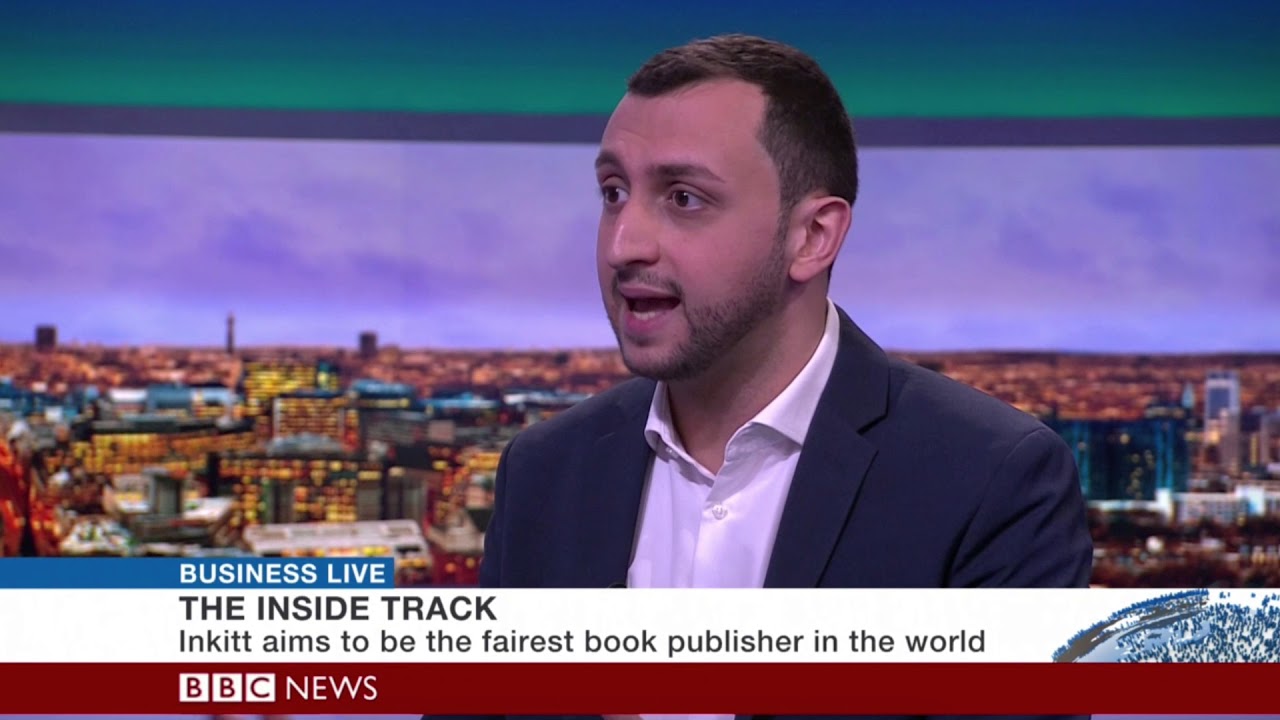 Ali Albazaz, Founder and CEO of Inkitt, on BBC
