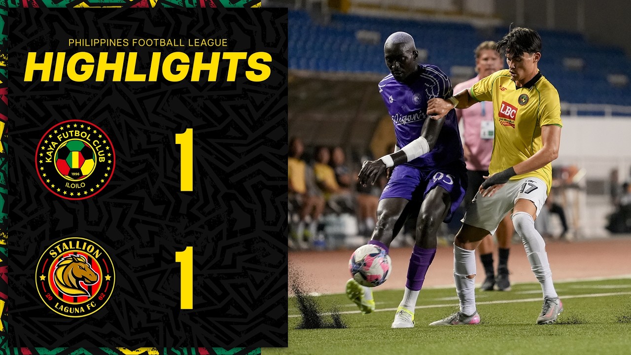 HIGHLIGHTS | Kaya Iloilo 1-1 Stallion Laguna | PFL 2025/26