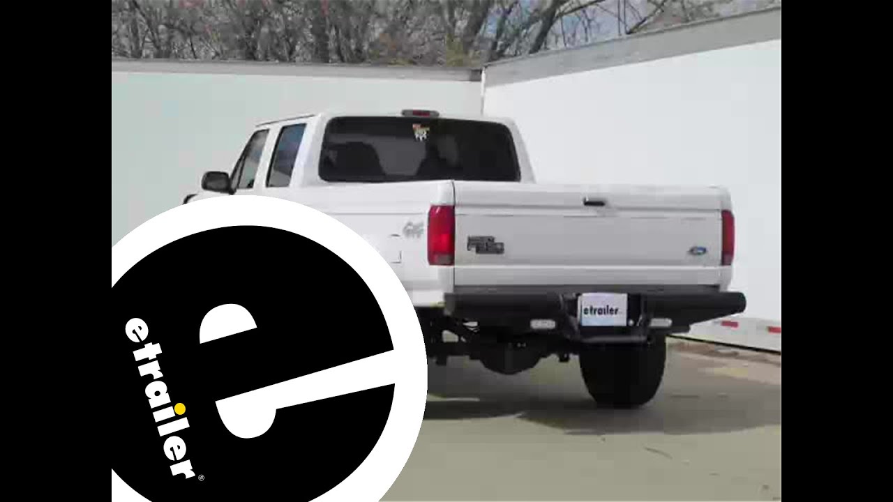Mount: B and W Heavy-Duty Trailer Hitch Receiver on a 1997 Ford F-250 and F-350 Heavy Duty