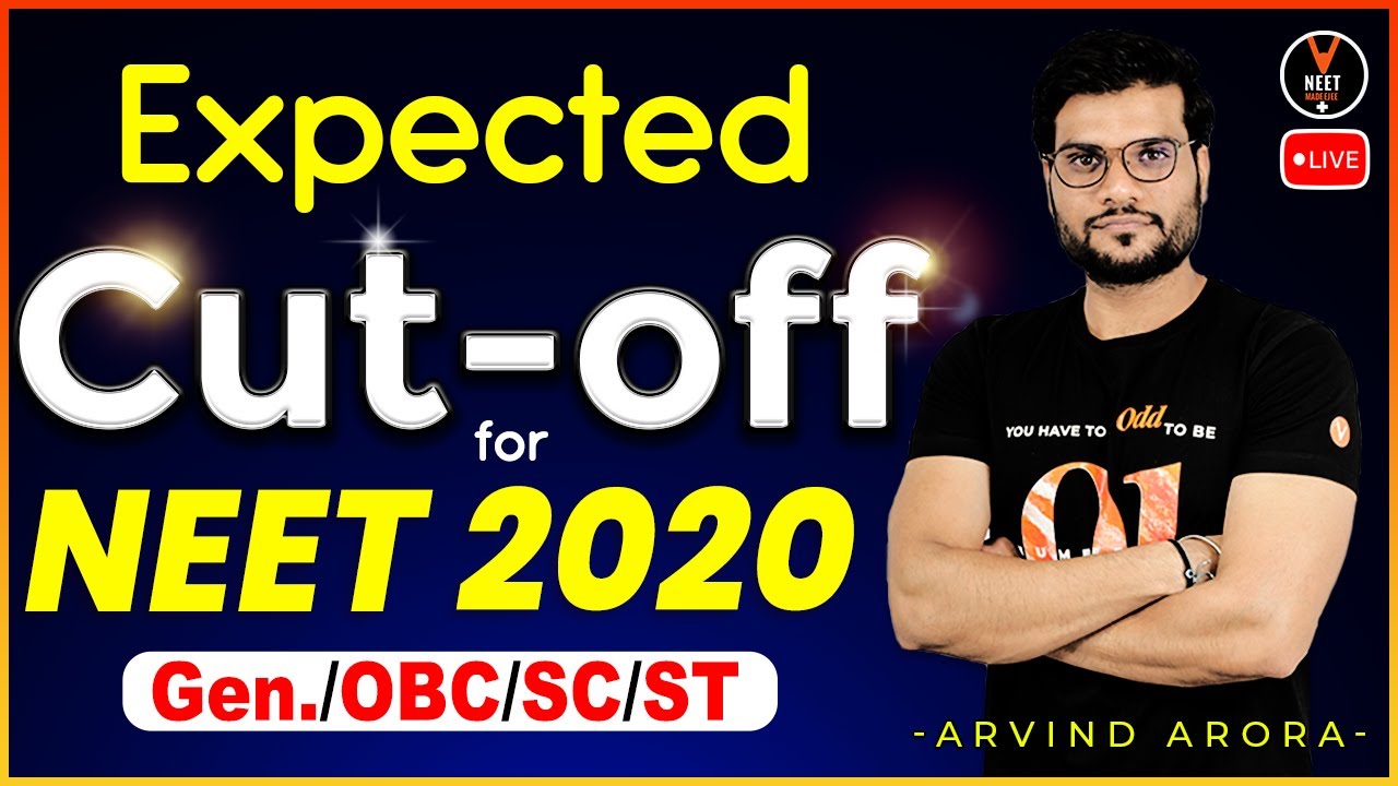 What Would Be The Cut-Off of NEET 2020?🤔 | Expected Cut Off for NEET 2020 | Arvind Arora | Vedantu