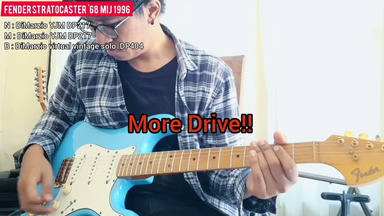 AWESOME || Fender Stratocaster '68 MIJ 1996 50th Anniversary || not Squier