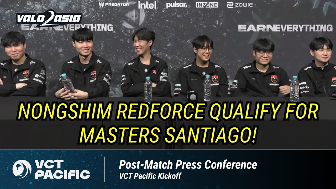 Nongshim RedForce (NS vs. RRQ) | VCT Pacific Kickoff 2026 | Post-match Press Conference