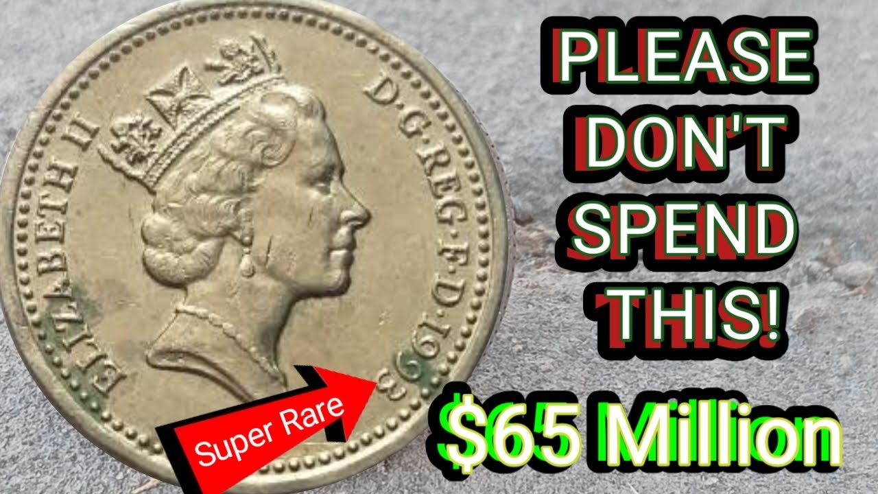 1993 One pound coin! The Rare Error worth  Thousand - check Your Change !
