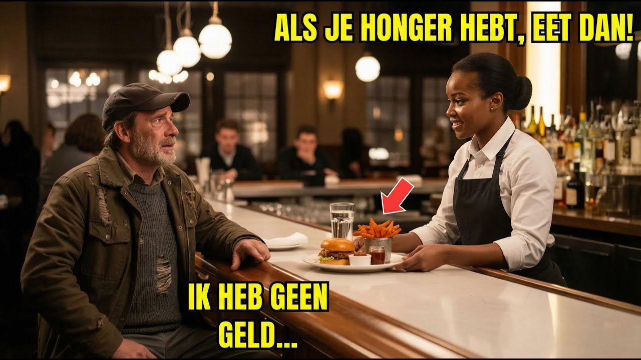 Miljonair doet alsof hij blut is &ndash; reactie serveerster maakt hem sprakeloos.