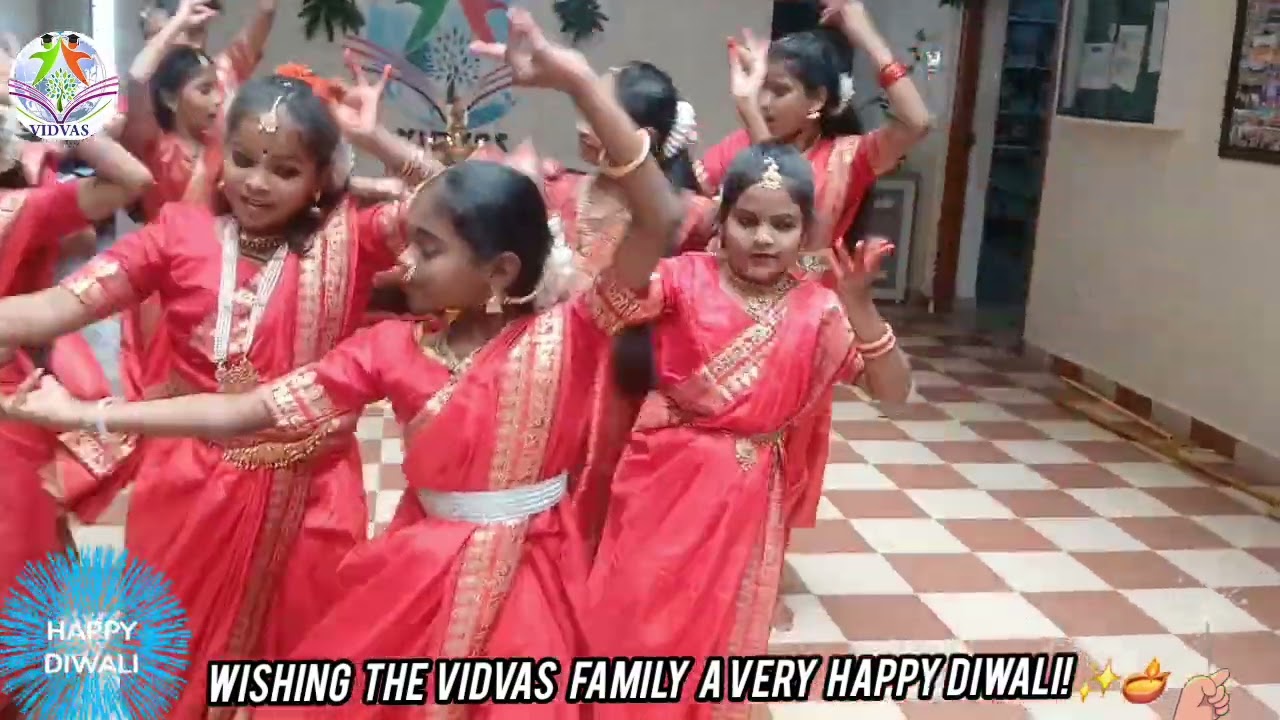 Happy Diwali from  Vidvas school  tirupati