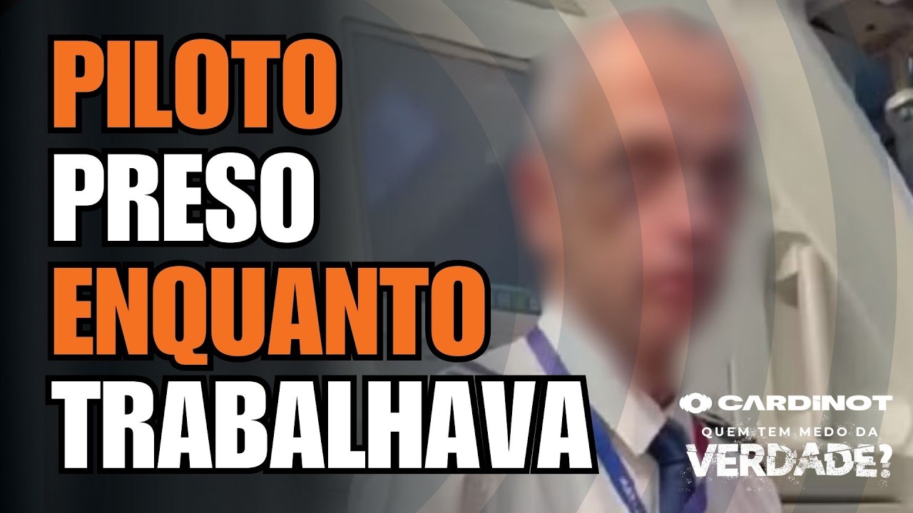 CHOCANTE: PILOTO da LATAM PRESO em CONGONHAS por CRIMES GRAVES! VEJA O QUE ACONTECEU