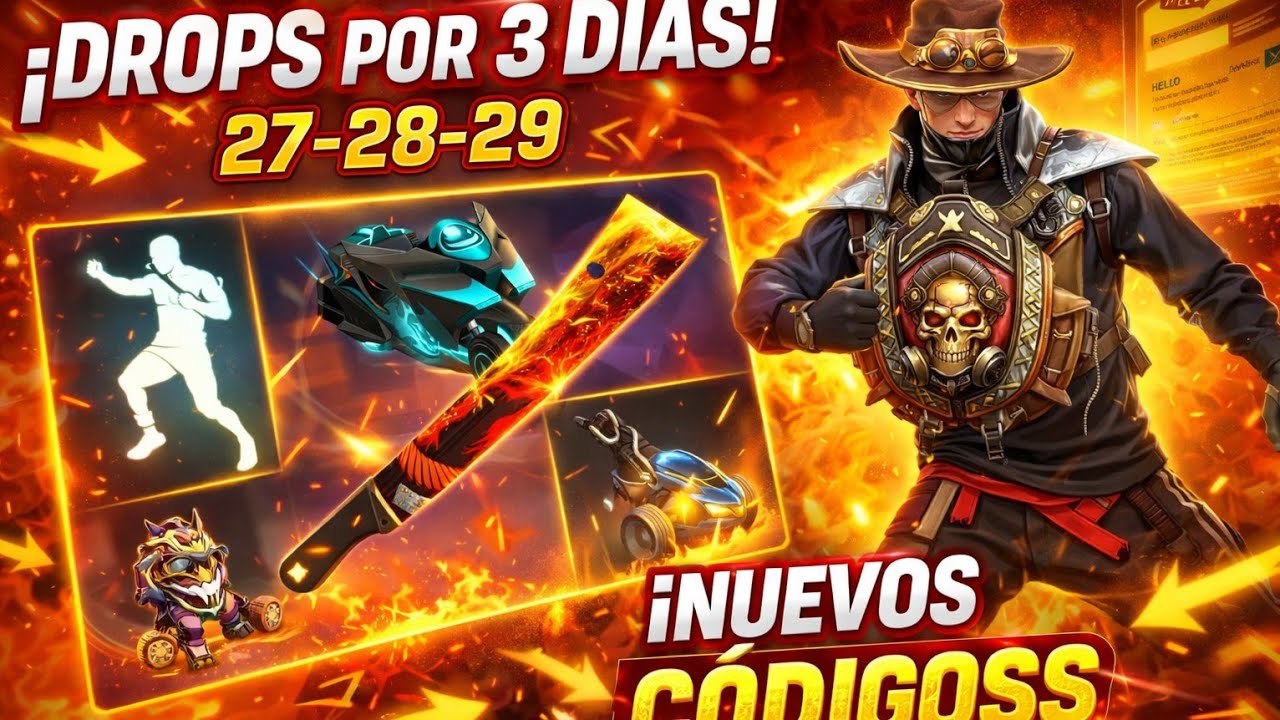 R&Aacute;PIDO! 4 NUEVOS C&Oacute;DIGO OCULTO 🎁 RECOMPENSAS GRATIS &ndash; NUEVOS DROPS TIKTOK| C&Oacute;MO CANJEAR