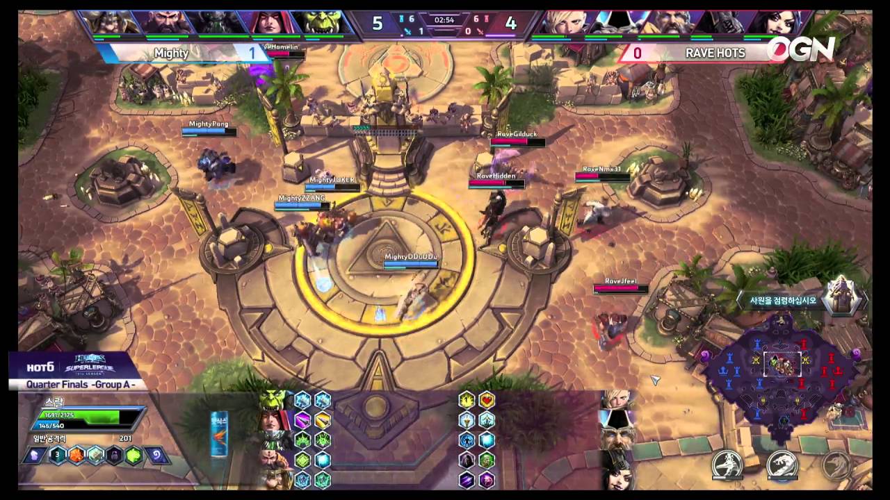 Mighty vs. RAVE HOTS - Game 2 - Group A - Quarter Finals - SUPERLEAGUE 2016 S2