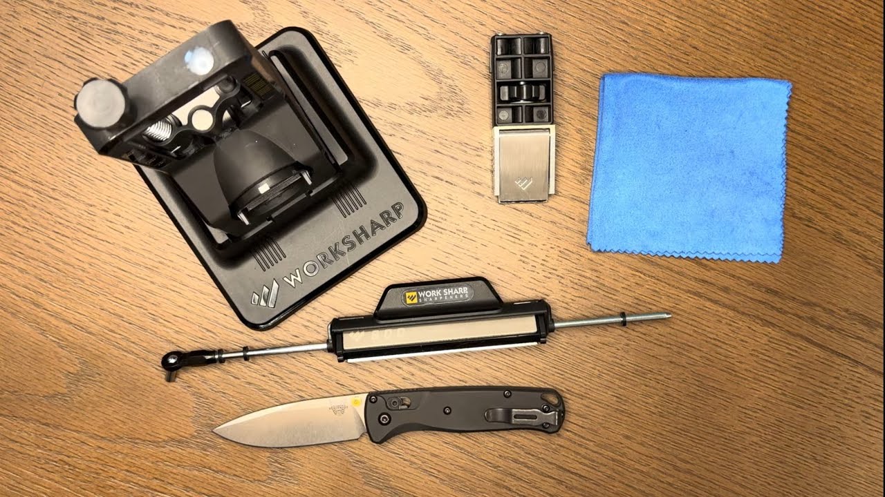 Knife Sharpening Basics - Using The Worksharp Precision Adjust Sharpener 