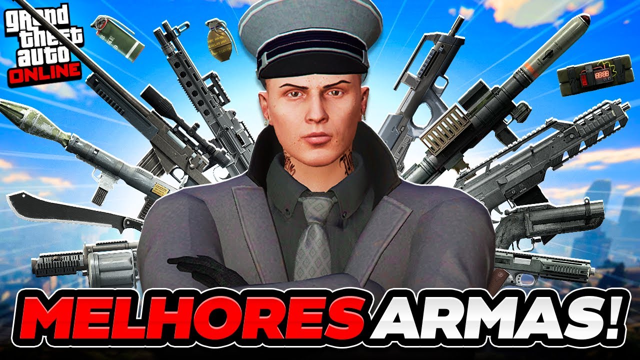 as MELHORES ARMAS do GTA ONLINE em 2024 (sem besteira)