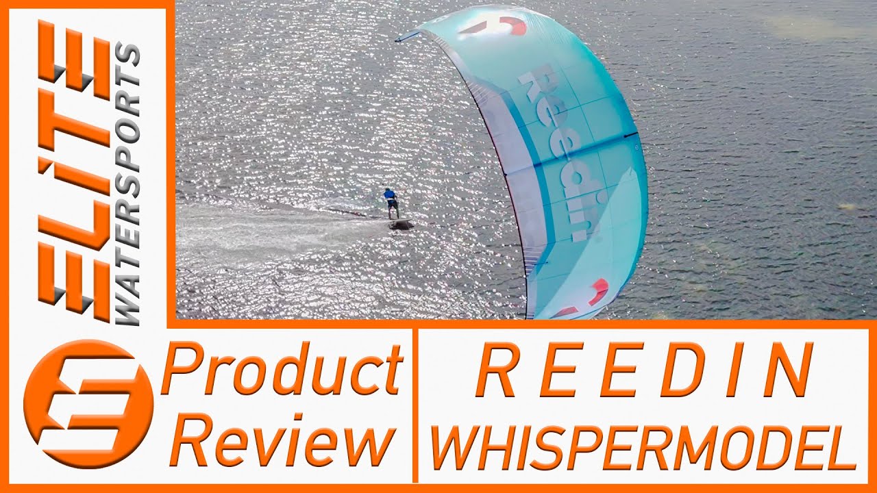 Reedin Whispermodel Light Wind Kite Review |  Fun in 7&ndash;10 Knots!