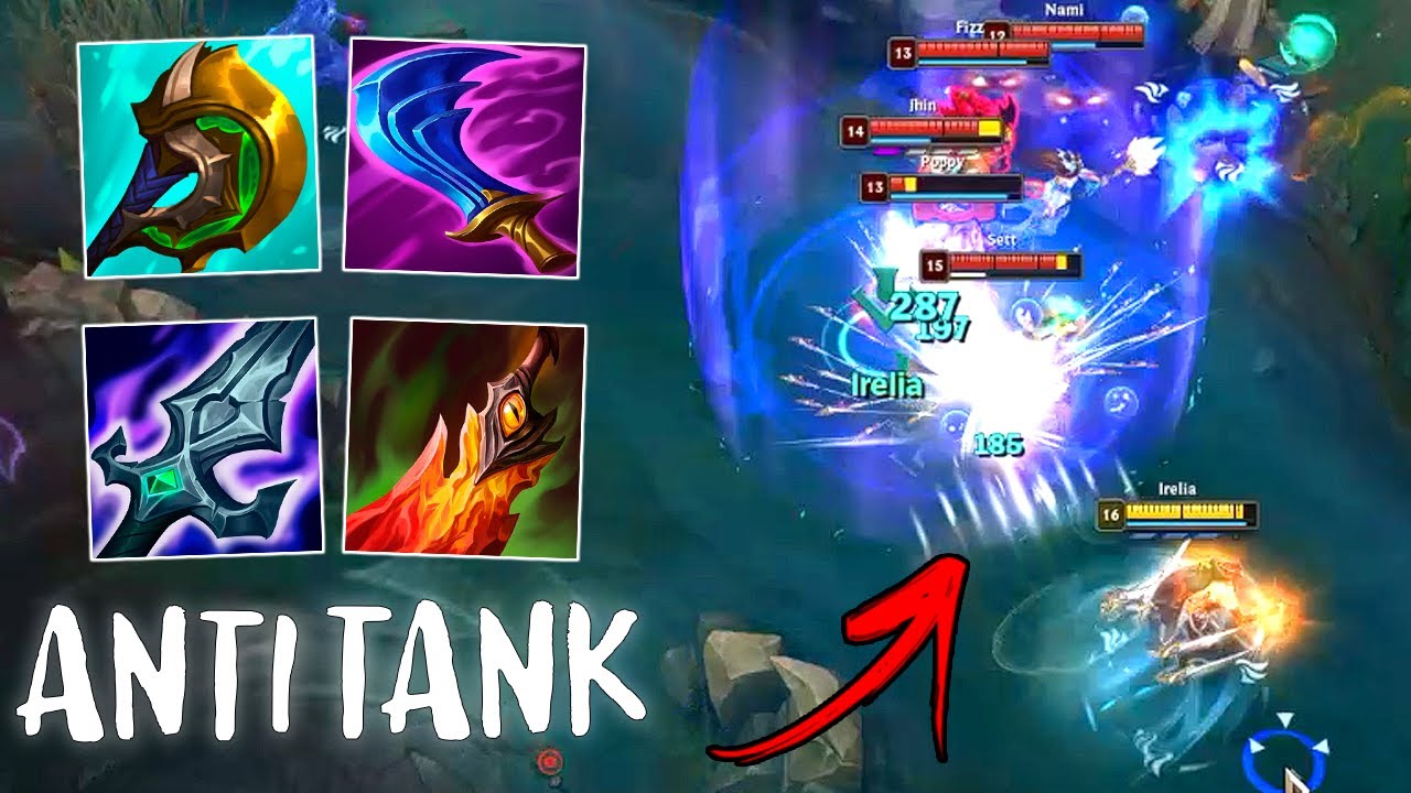 IRELIA BUILD ANTI TANK - LEAGUE OF LEGENDS