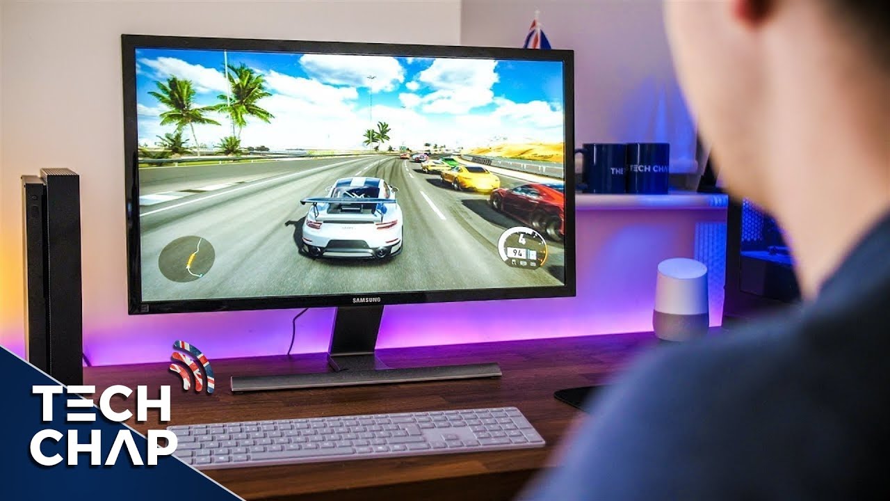 Xbox One X on a 4K Monitor - How Well Does it Work? | The Tech Chap