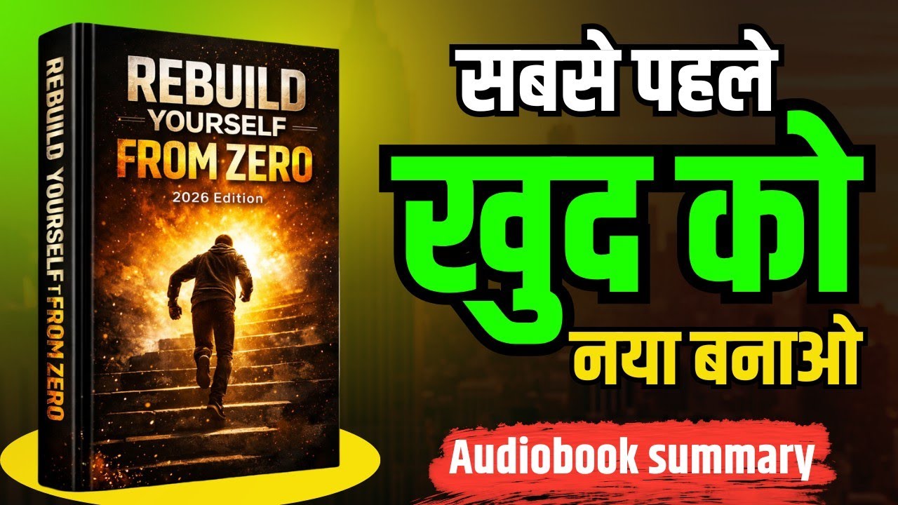 Rebuild Yourself from Zero | Book summary in hindi | Audiobook summary in hindi 