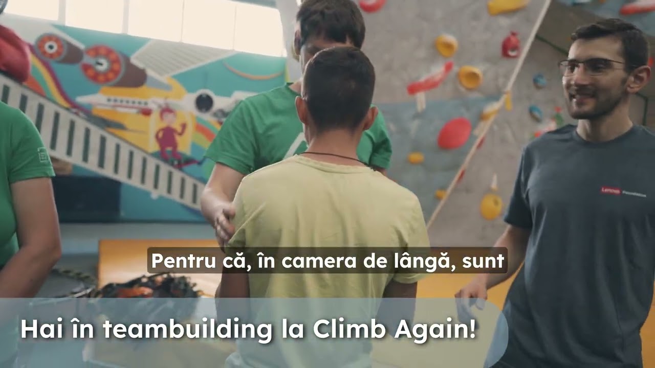 Teambuilding la Climb Again