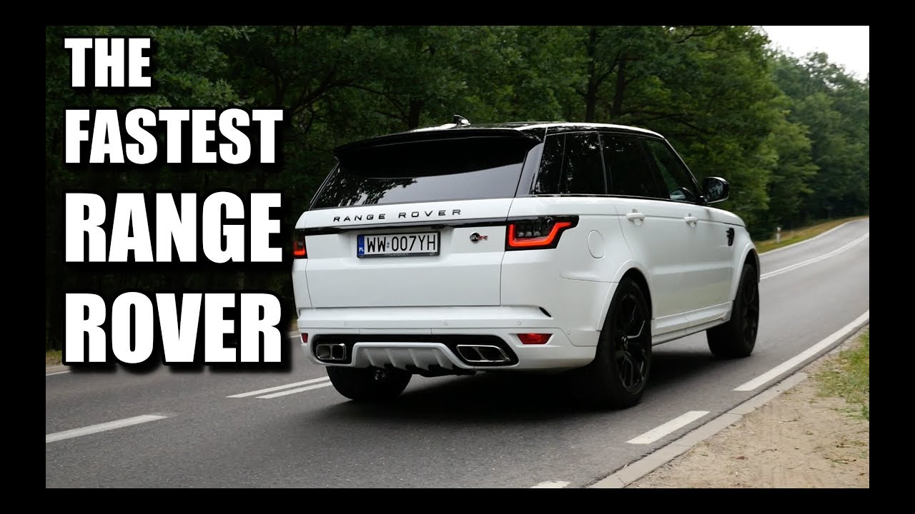 2018 Range Rover Sport SVR (ENG) - Test Drive and Review