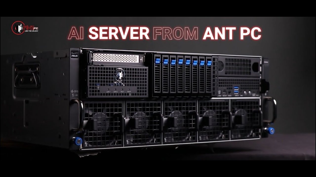 Uncover The Future of AI Servers Ft. ANT PC #server #antpc #aipc #H200Server