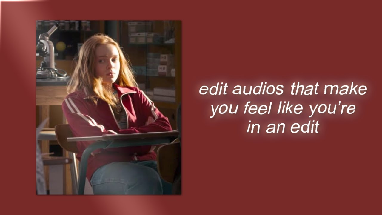 edit audios that make you feel like you're in an edit
