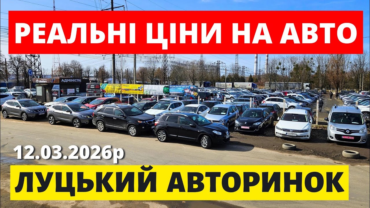 ЦІНИ НА ПОПУЛЯРНІ АВТО / ЛУЦЬКИЙ АВТОРИНОК 12.03.26 #автопідбірлуцьк #колоритмоторс #автопідключ   
