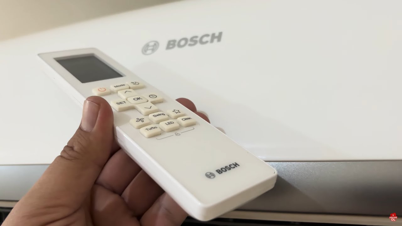 Bosch klima kumanda kullanımı 🍃