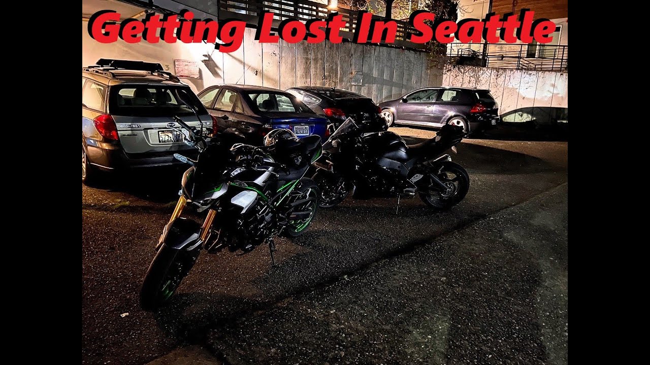 2025 Z900 SE | 2025 ZX-10R | Seattle Night Ride Along | 4K
