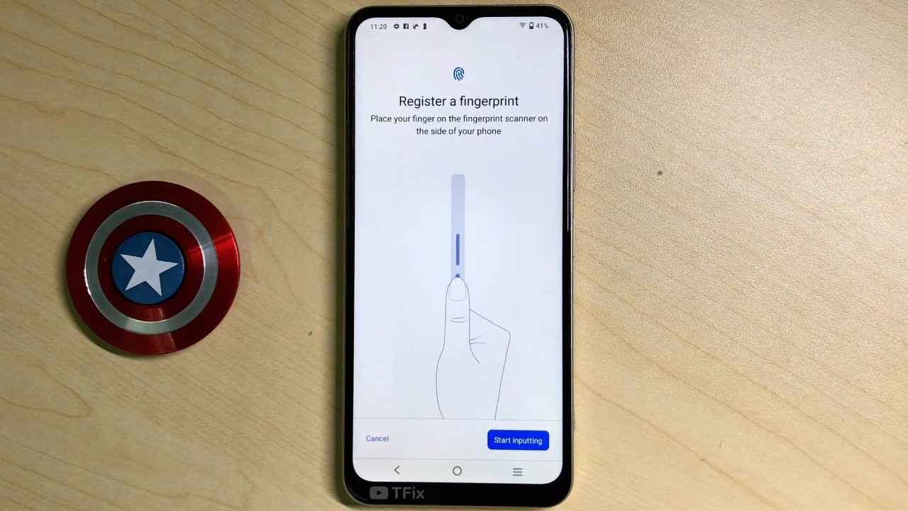 How to set lock screen password, face and fingerprint on Vivo Y16 Android 12