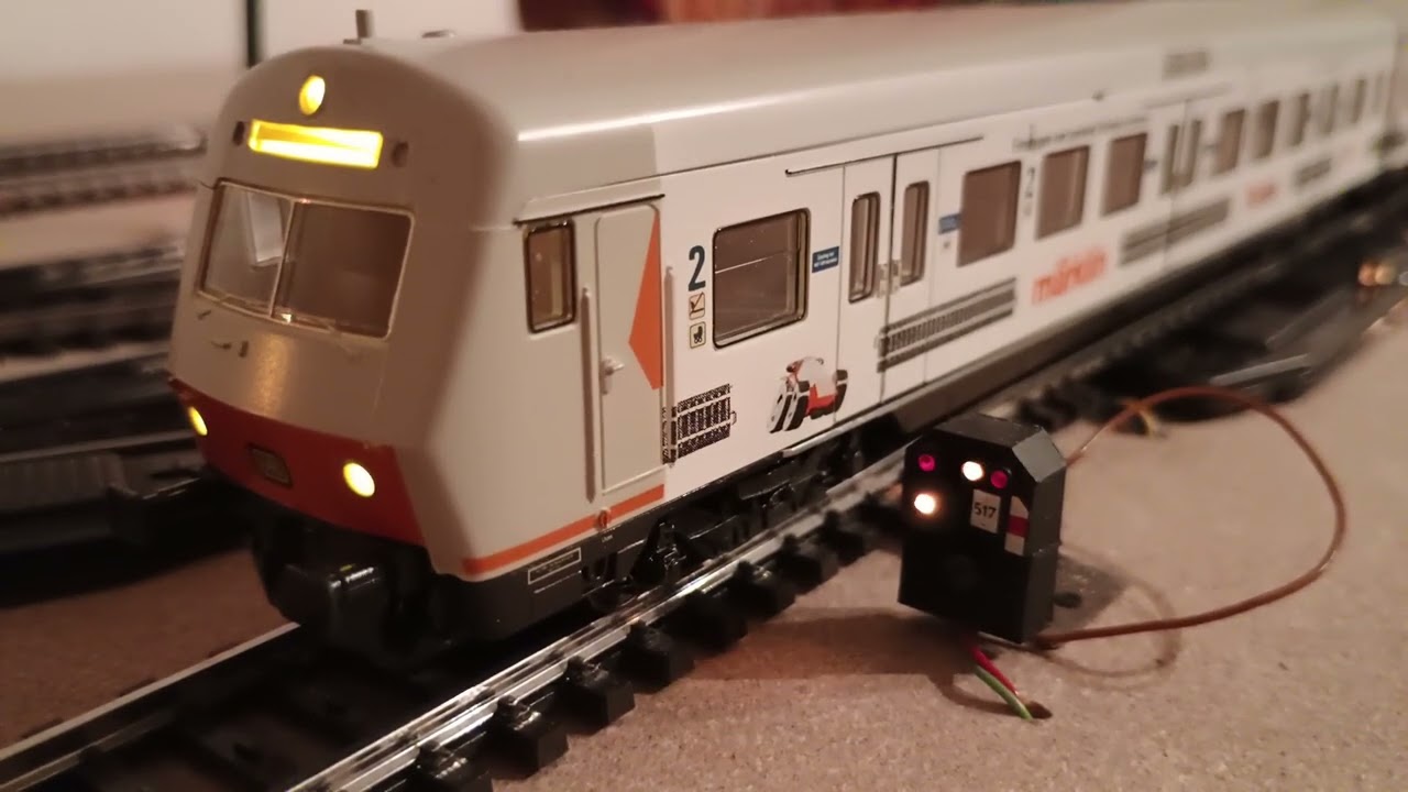 Märklin Fahrbetrieb 80er Jahre mit Fahrgerät 6600