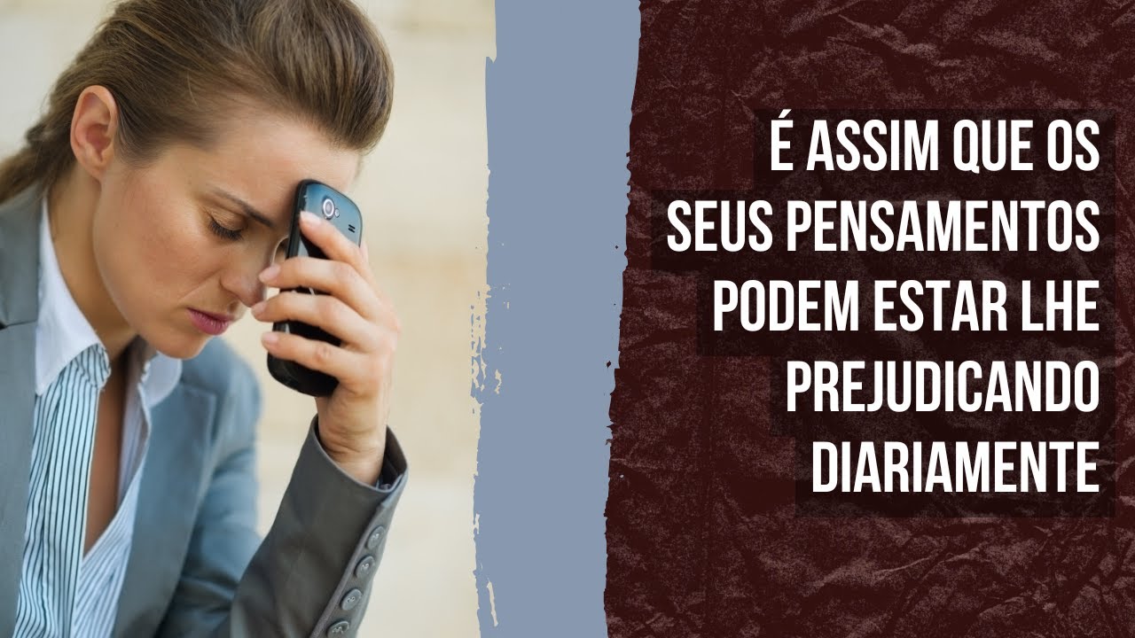 É assim que pensamentos automáticos afetam seu humor e sua saúde mental
