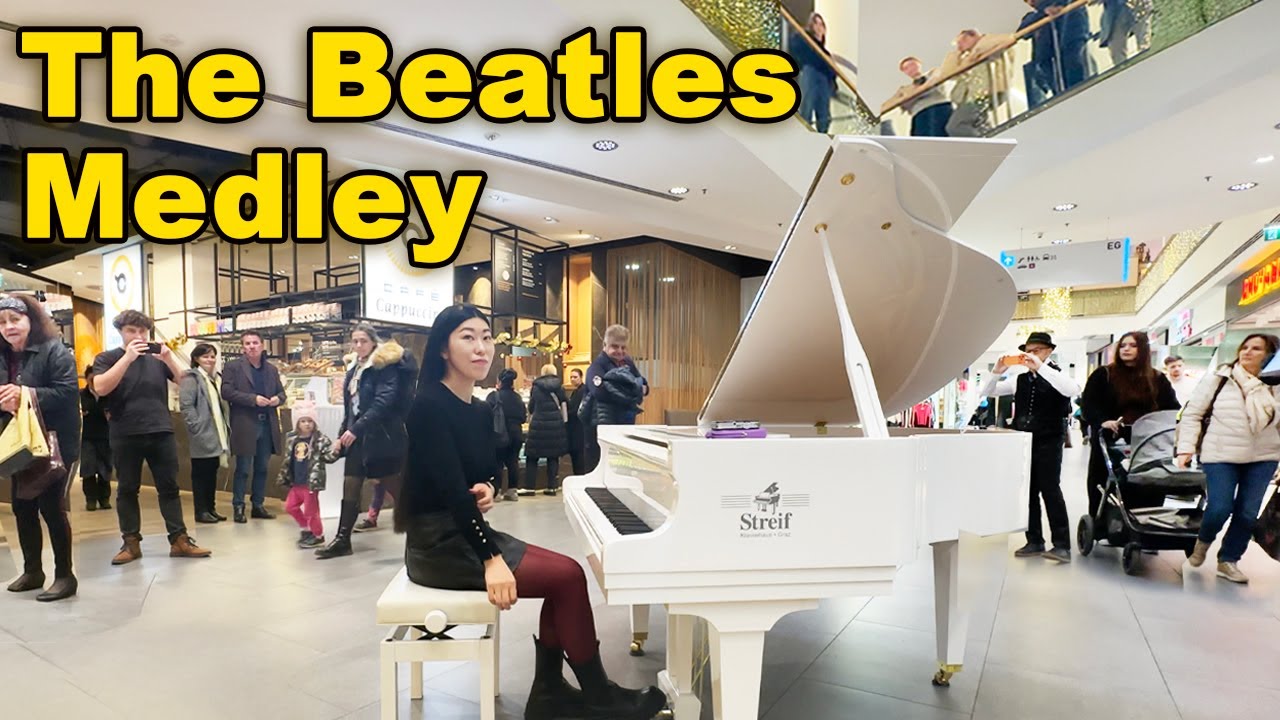 This Emotional Beatles Medley on a Public Piano Moved People