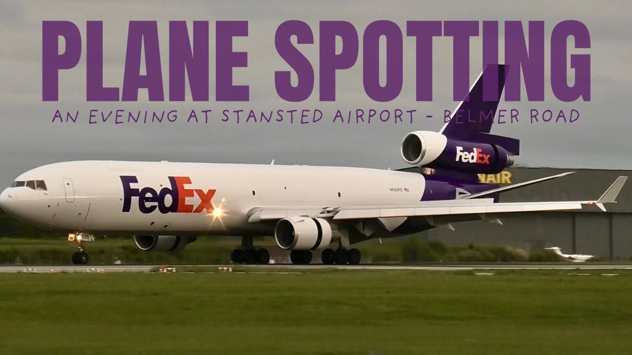 Plane Spotting - Stansted Airport Didn’t Disappoint! Ft FedEx McDonnell Douglas MD11-F & Heavies!