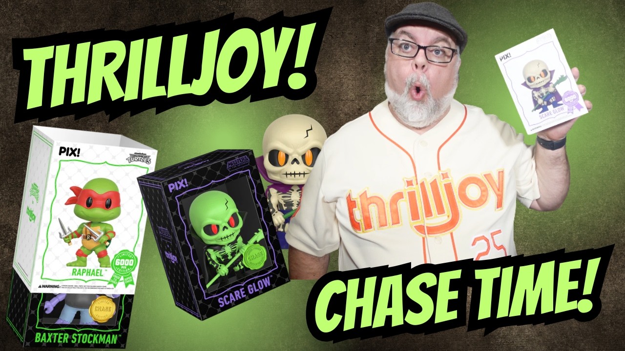 Did I Find Back-to-Back Chases? Thrilljoy Chase Pulls! Unboxing Thrilljoy Scareglow & Rapheal.