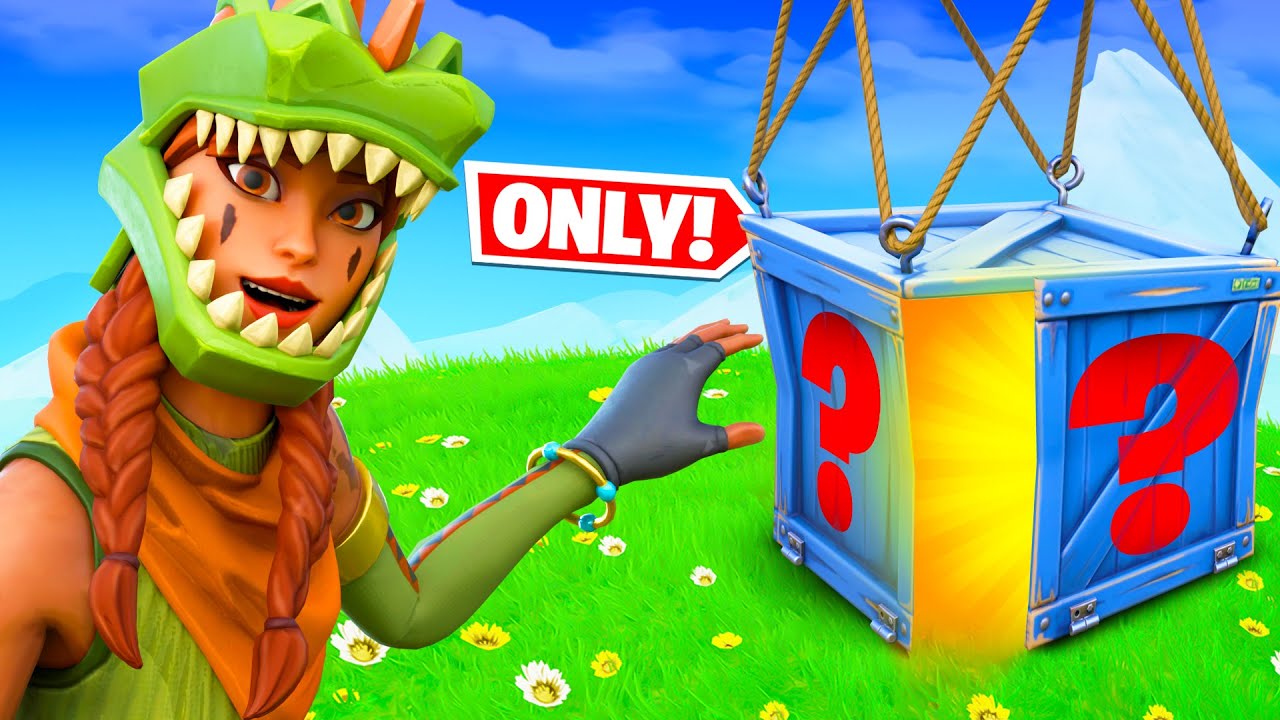 Испытание &laquo;ДОБЫЧА С ВЫБРОСОМ ПРИПАСОВ&raquo; *ТОЛЬКО* в Fortnite!