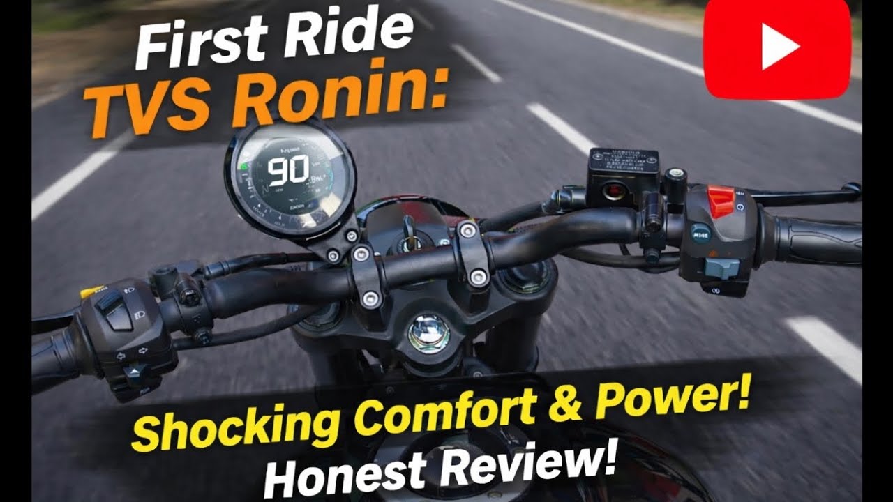 First Ride TVS Ronin: Shocking Comfort & Power! Honest Review
