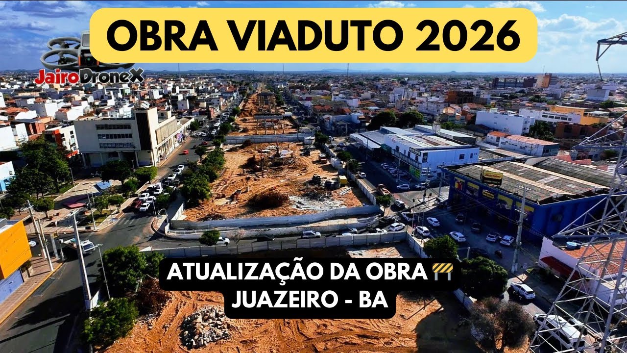 Juazeiro Obra 🚧 TRAVESSIA URBANA 2026