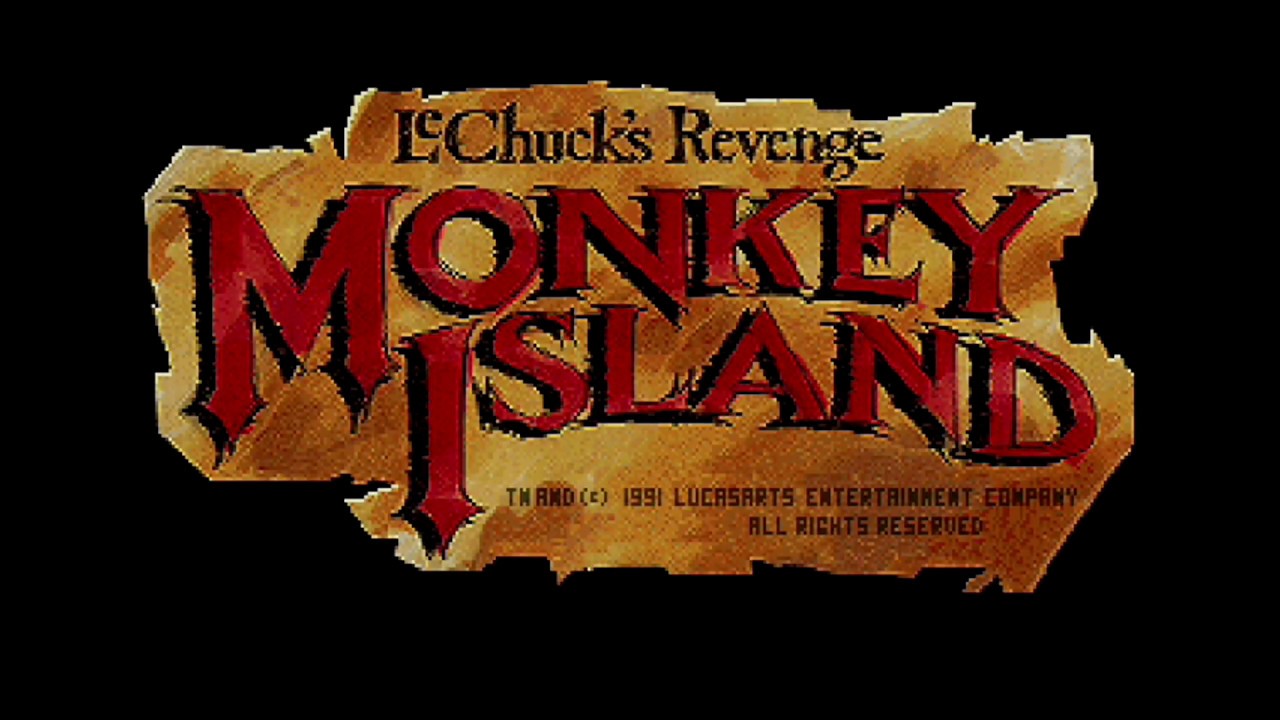 PC Intro - Monkey Island 2: LeChuck's Revenge - NEC XR385 (TG300B mode, MT-32 emulation)