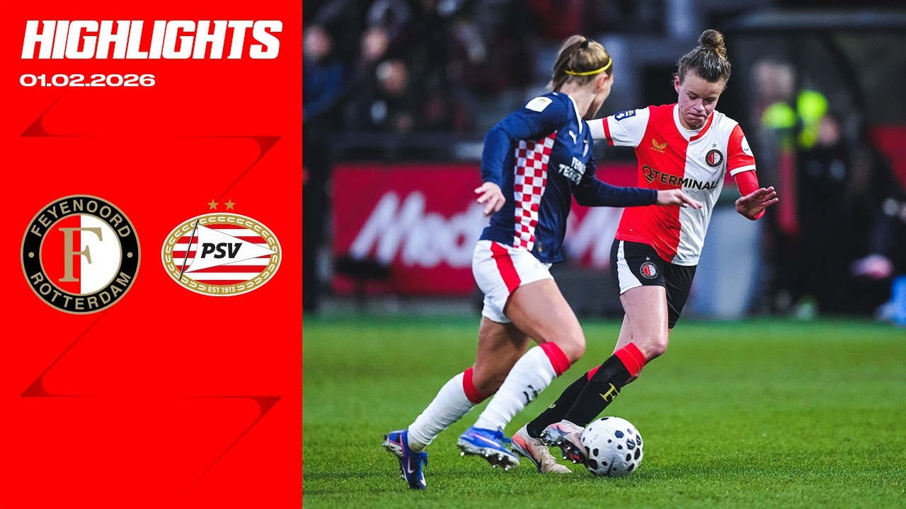 Highlights | Feyenoord V1 - PSV | Eurojackpot Vrouwen Eredivisie 2025-2026