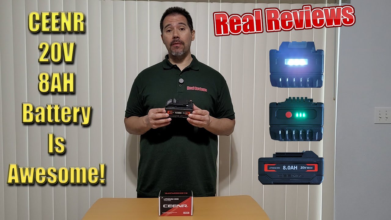 CEENR 20V BEST 8AH Battery for Black and Decker Tools - Review