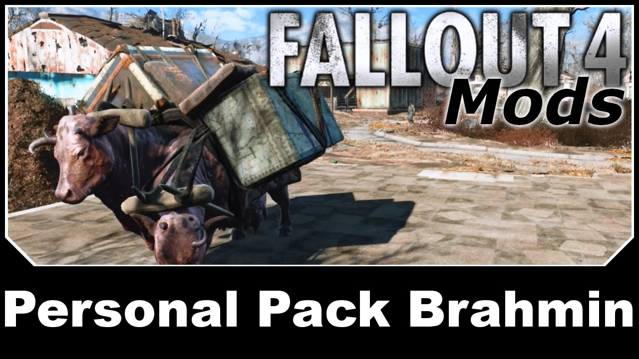 Fallout 4 Mods - Personal Pack Brahmin