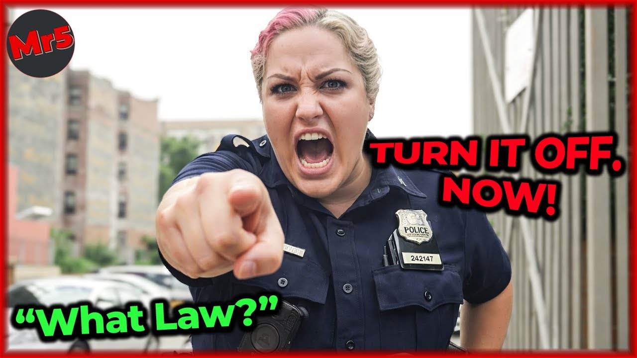 This Female Cop Loses Control Over Just One Camera